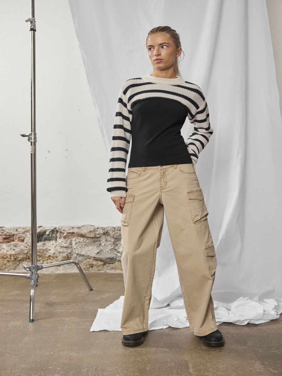 WIJDE PIJPEN CARGO BROEK