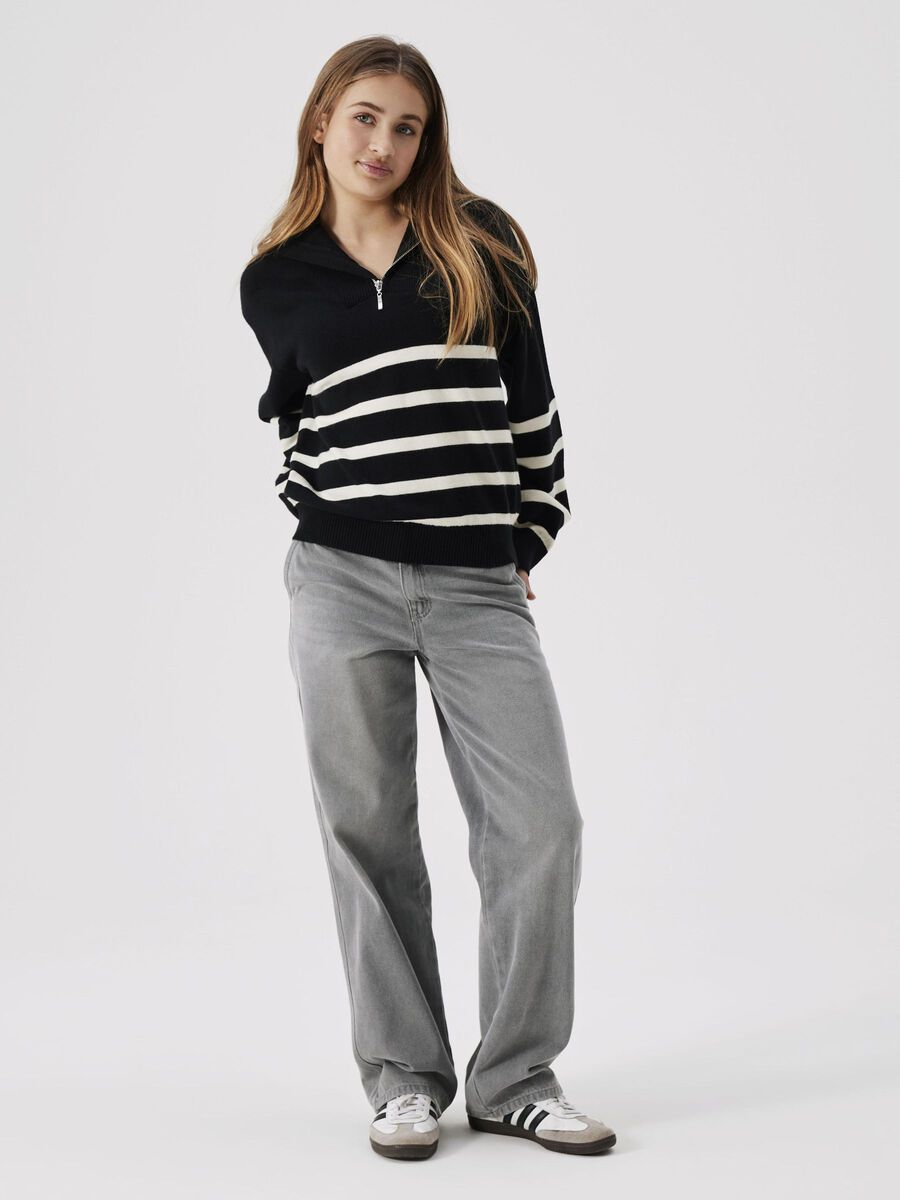 HALVE RITS GEBREIDE TRUI