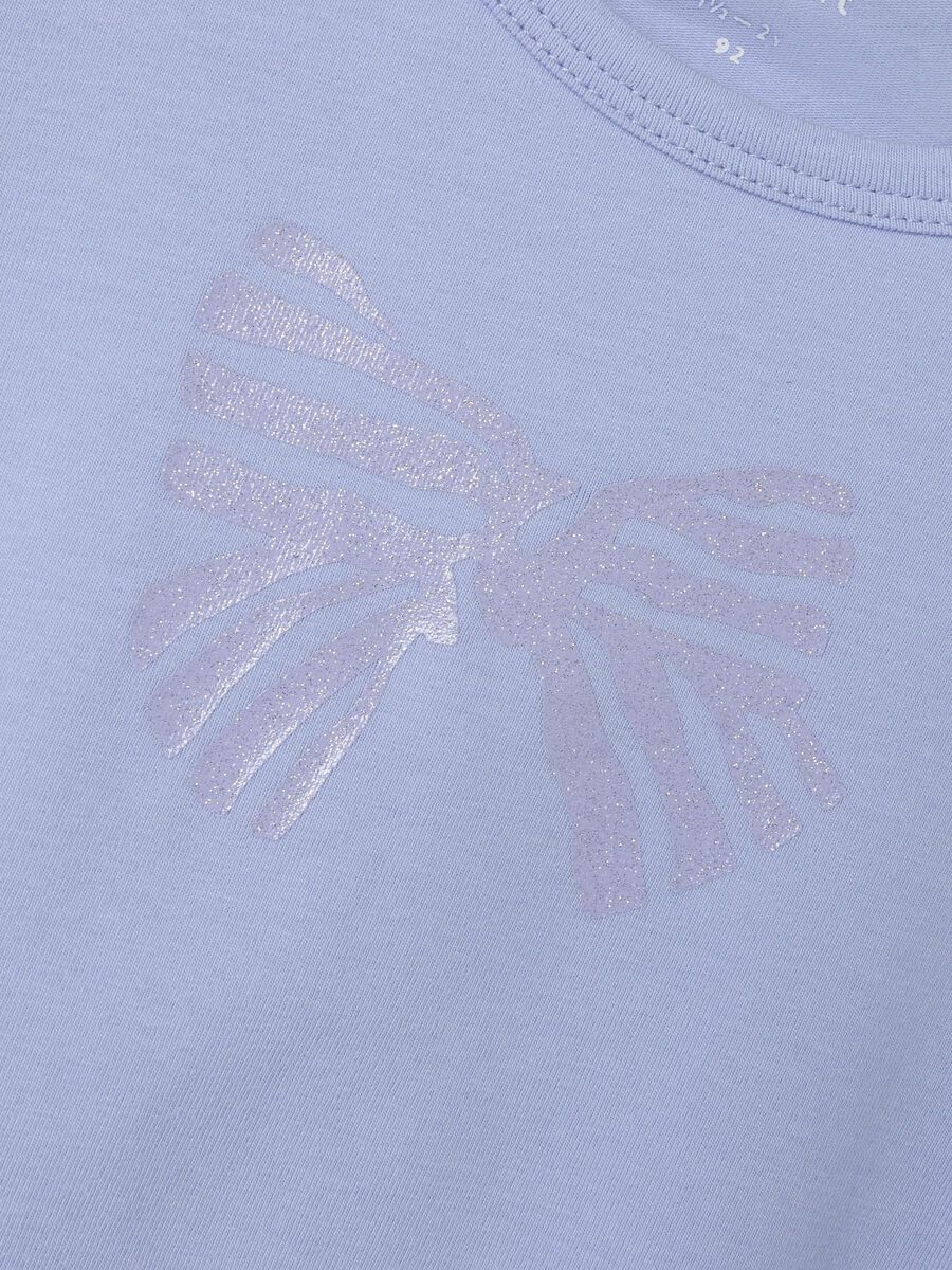 GLITTER PRINT T-SHIRT