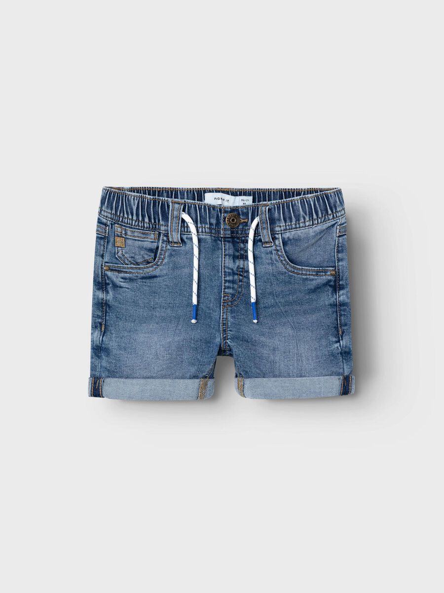 REGULAR FIT DENIM SHORT