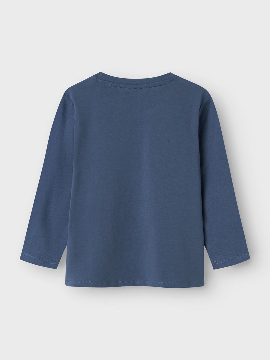 REGULAR FIT TOP MET LANGE MOUWEN