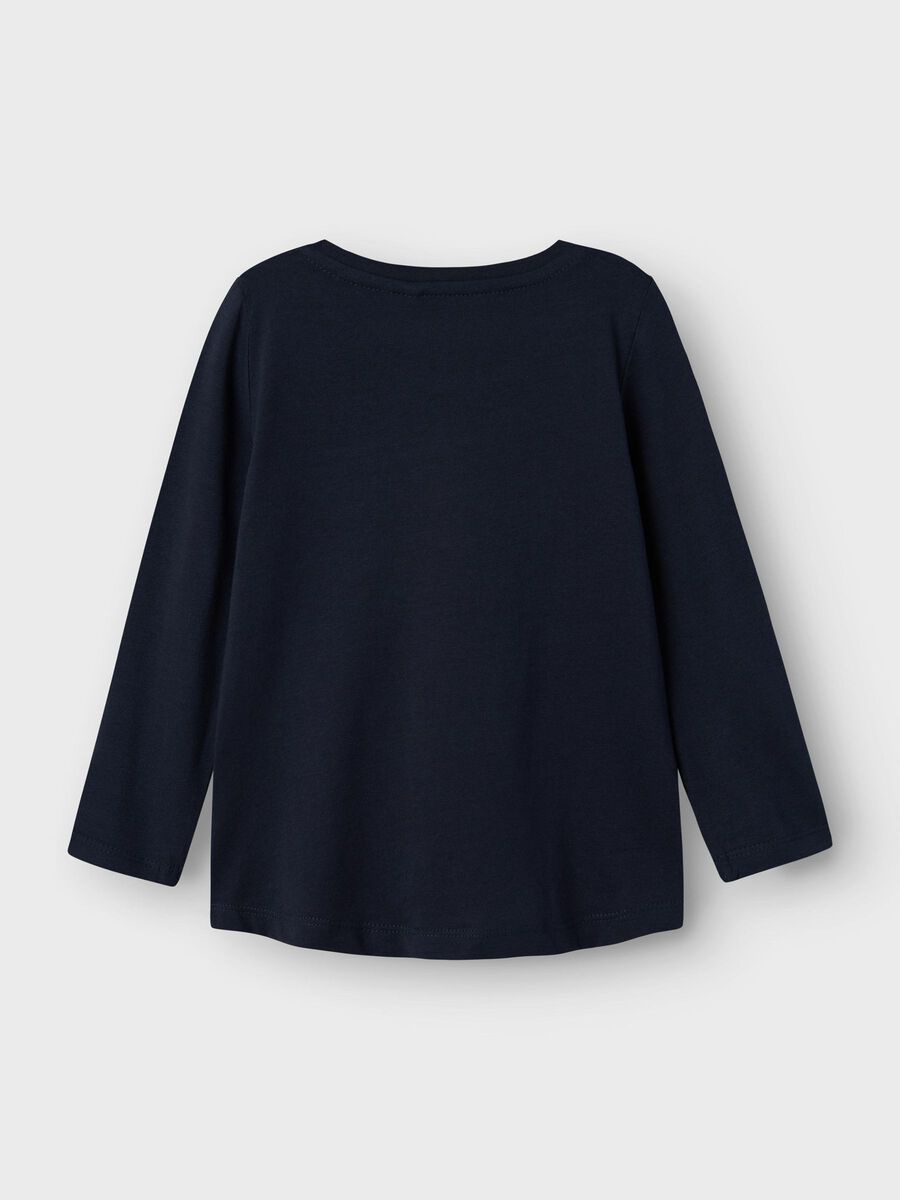 LOOSE FIT TOP MET LANGE MOUWEN