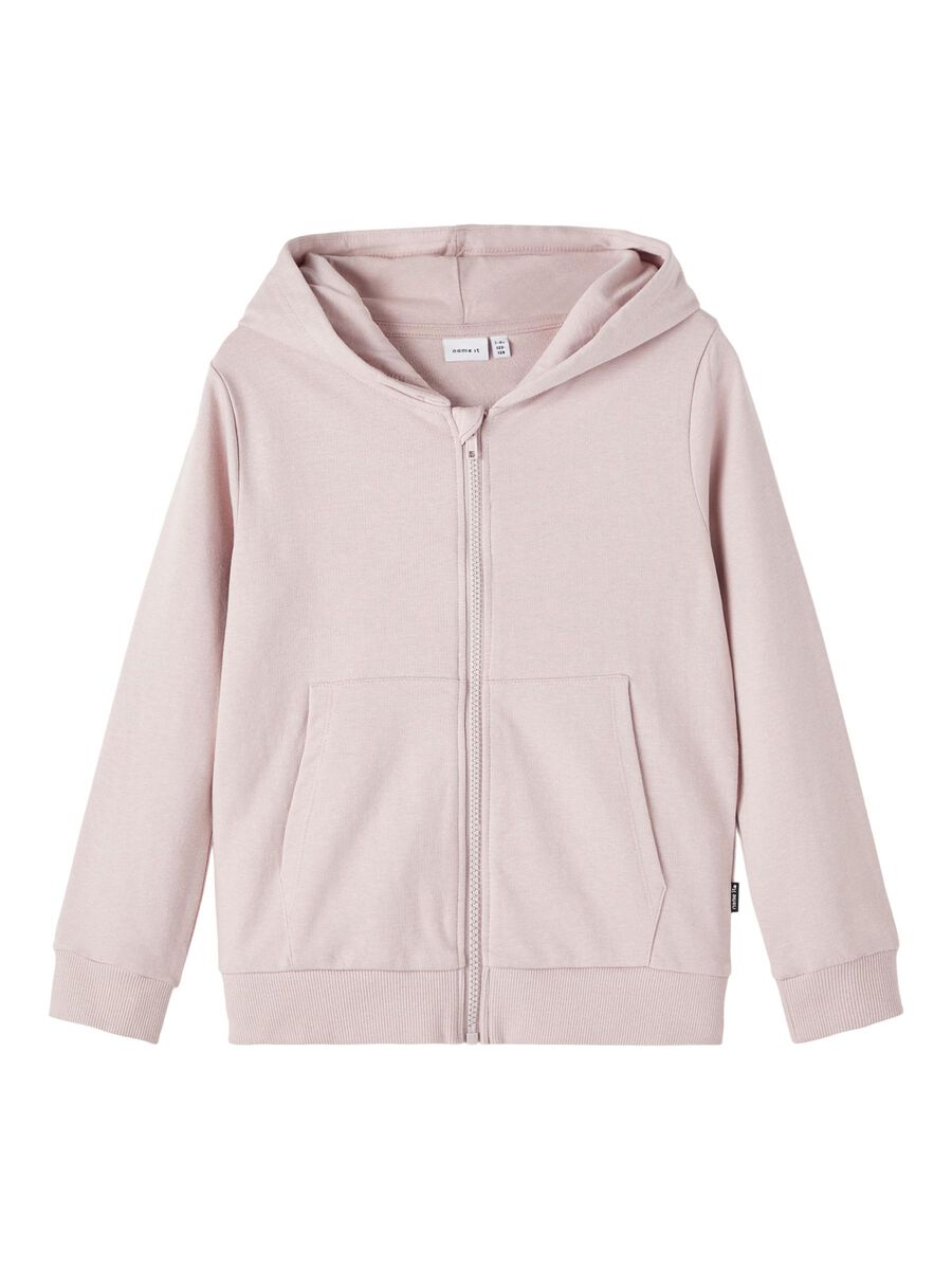 KATOEN RITSSLUITING HOODIE