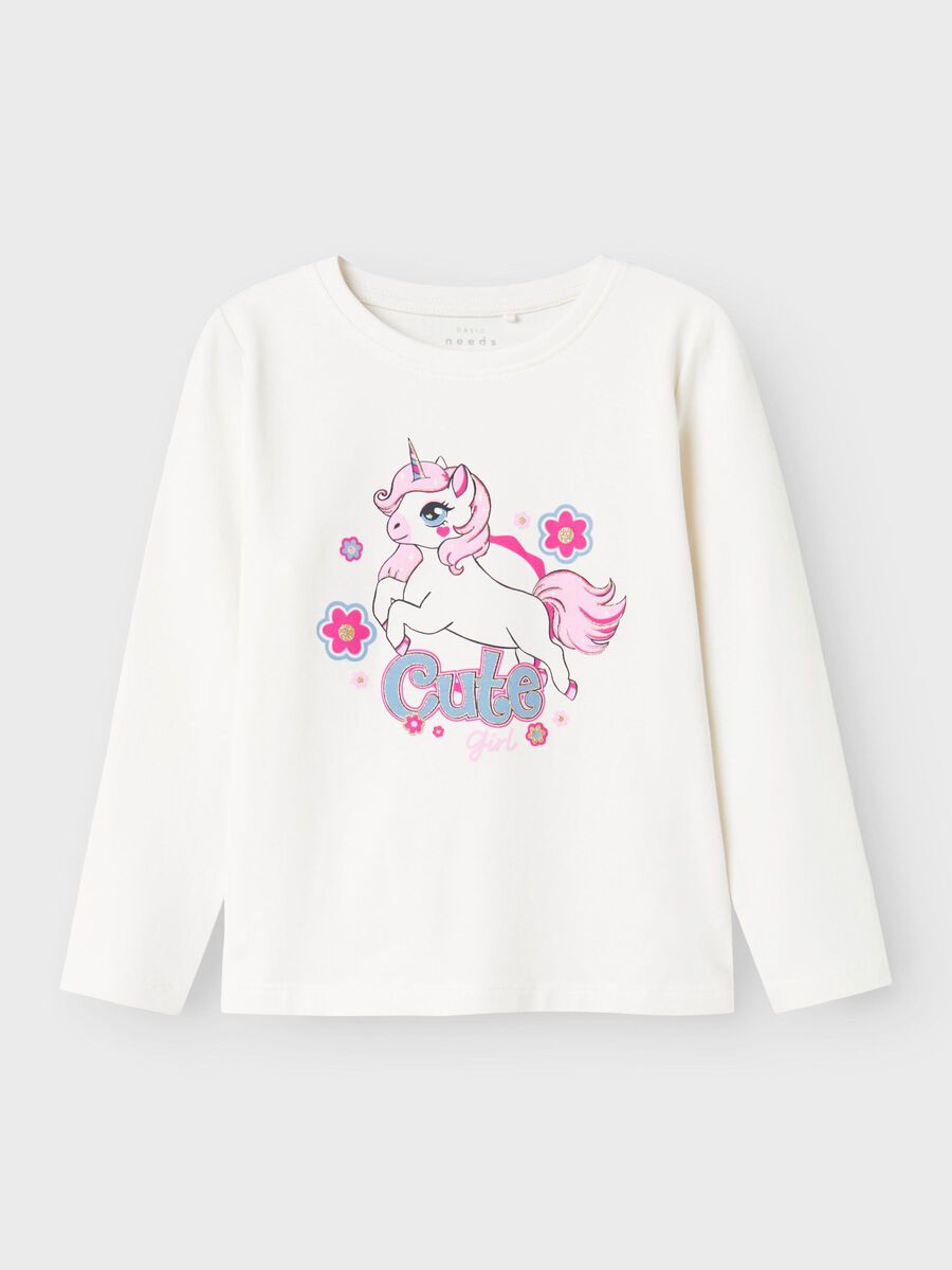 PRINT TOP MET LANGE MOUWEN