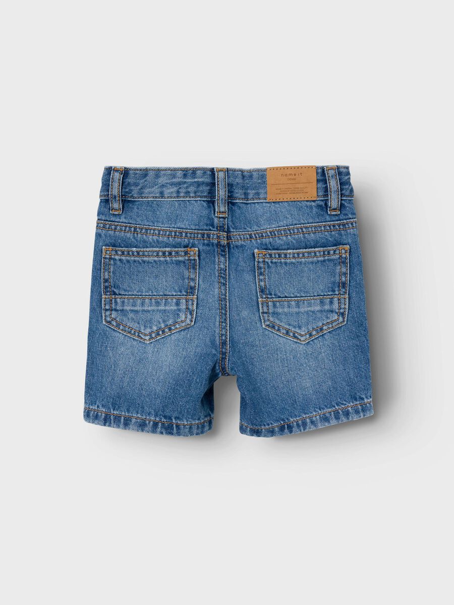 REGULAR FIT DENIM SHORT