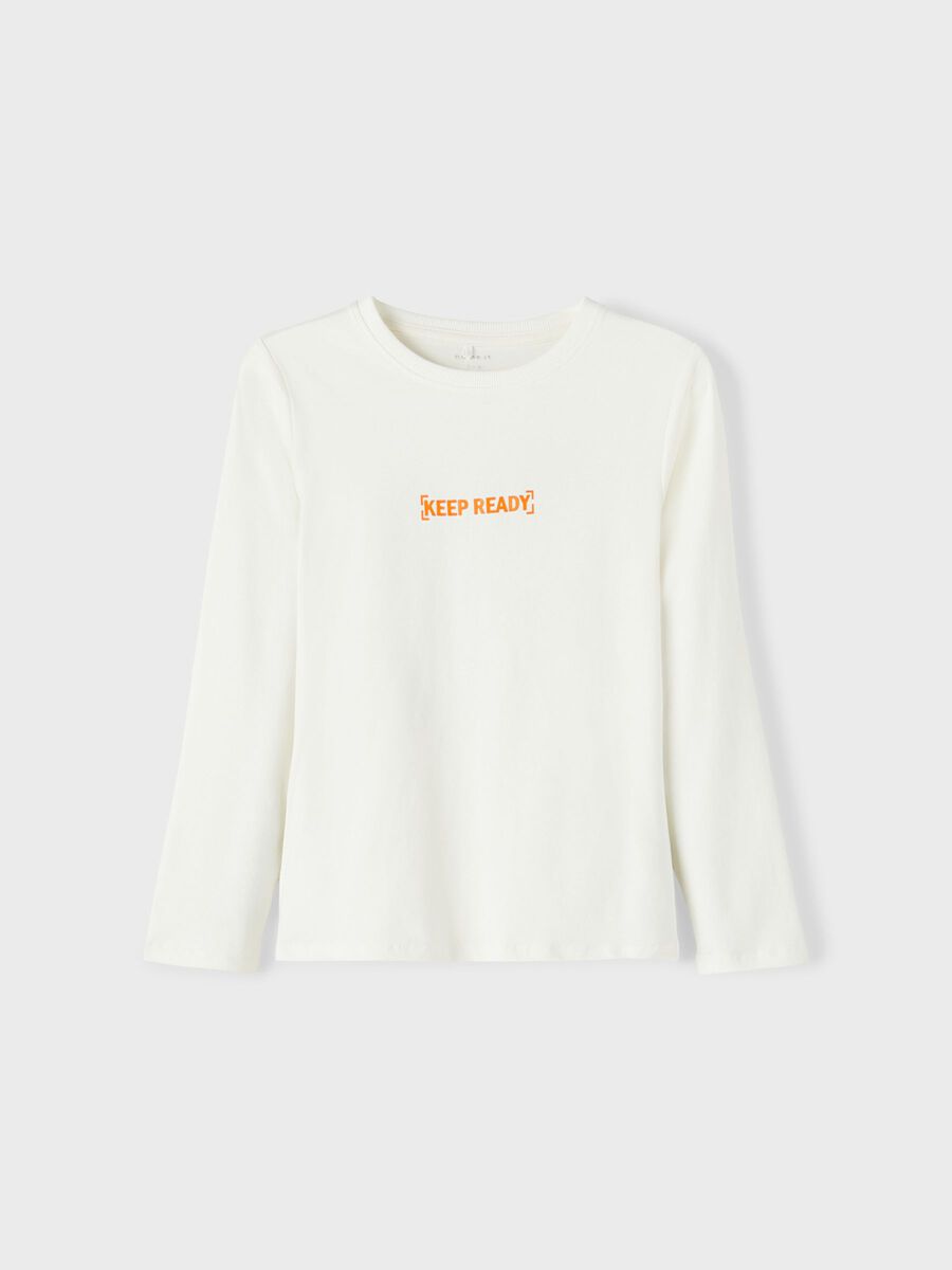 REGULAR FIT TOP MET LANGE MOUWEN