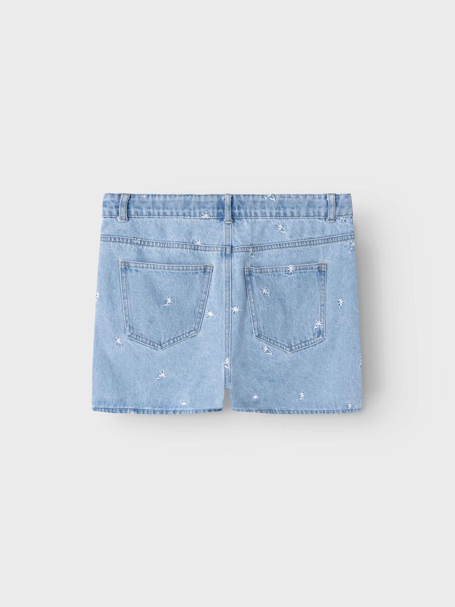 MOM FIT DENIM SHORT