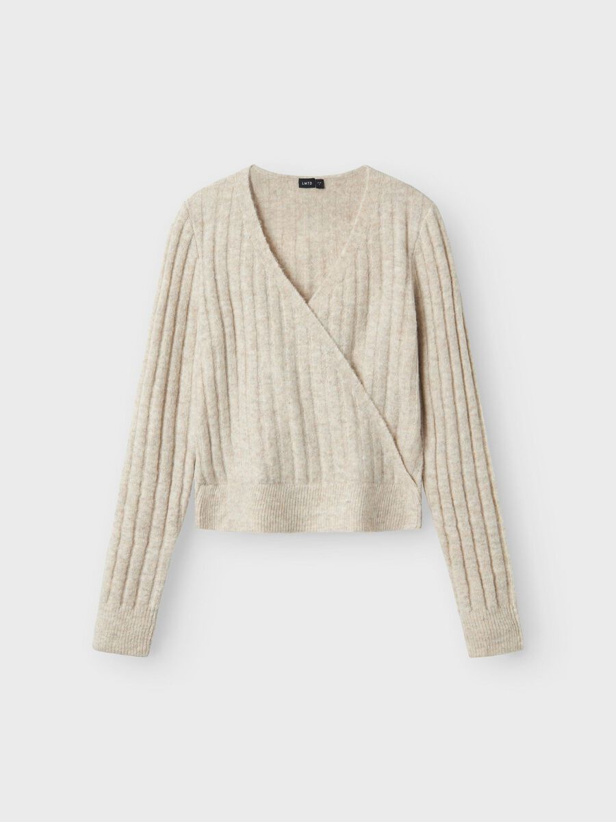 CROPPED GEBREIDE TRUI