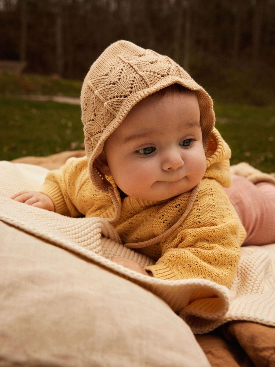 BIOLOGISCH KATOEN GEBREID VEST