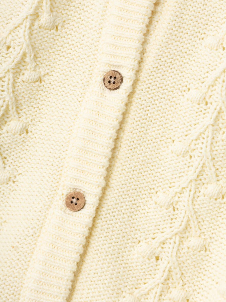 BIOLOGISCH KATOEN GEBREID VEST