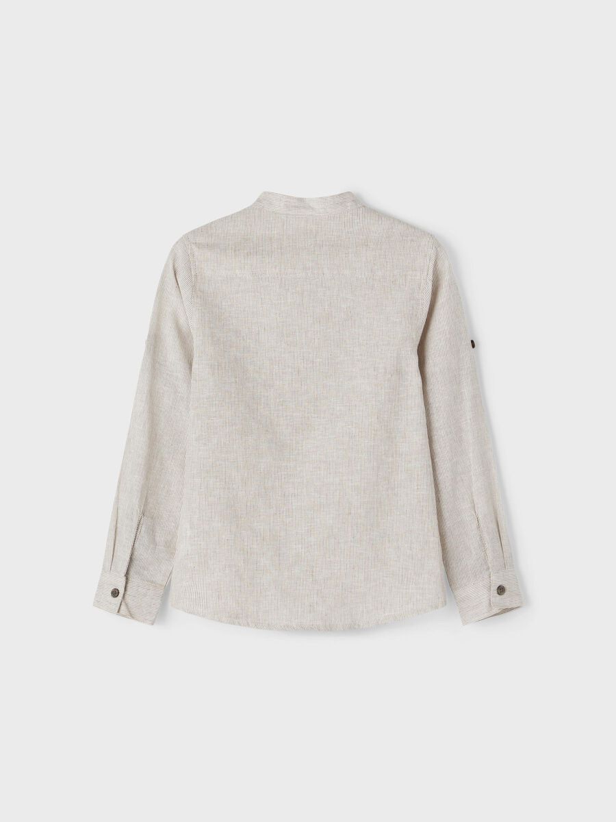 REGULAR FIT OVERHEMD MET LANGE MOUWEN