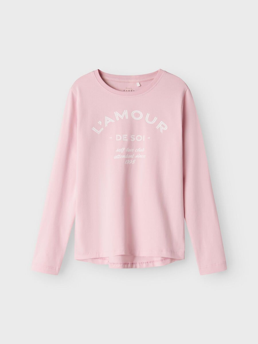 REGULAR FIT TOP MET LANGE MOUWEN