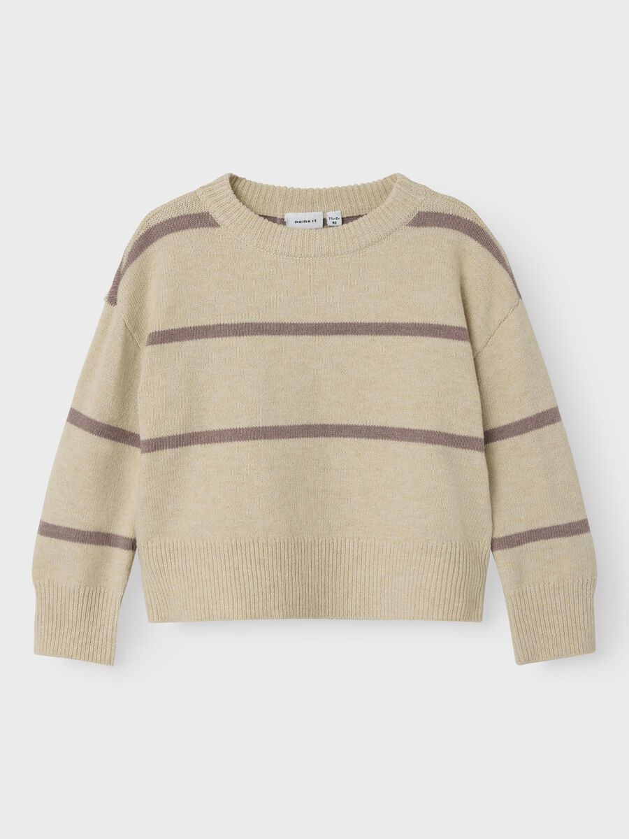 BOXY FIT GEBREIDE TRUI