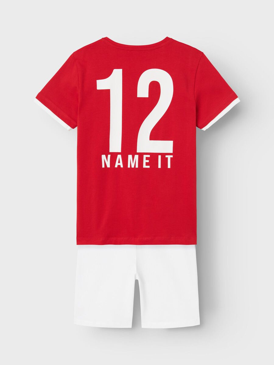 REGULAR FIT SHORT SET