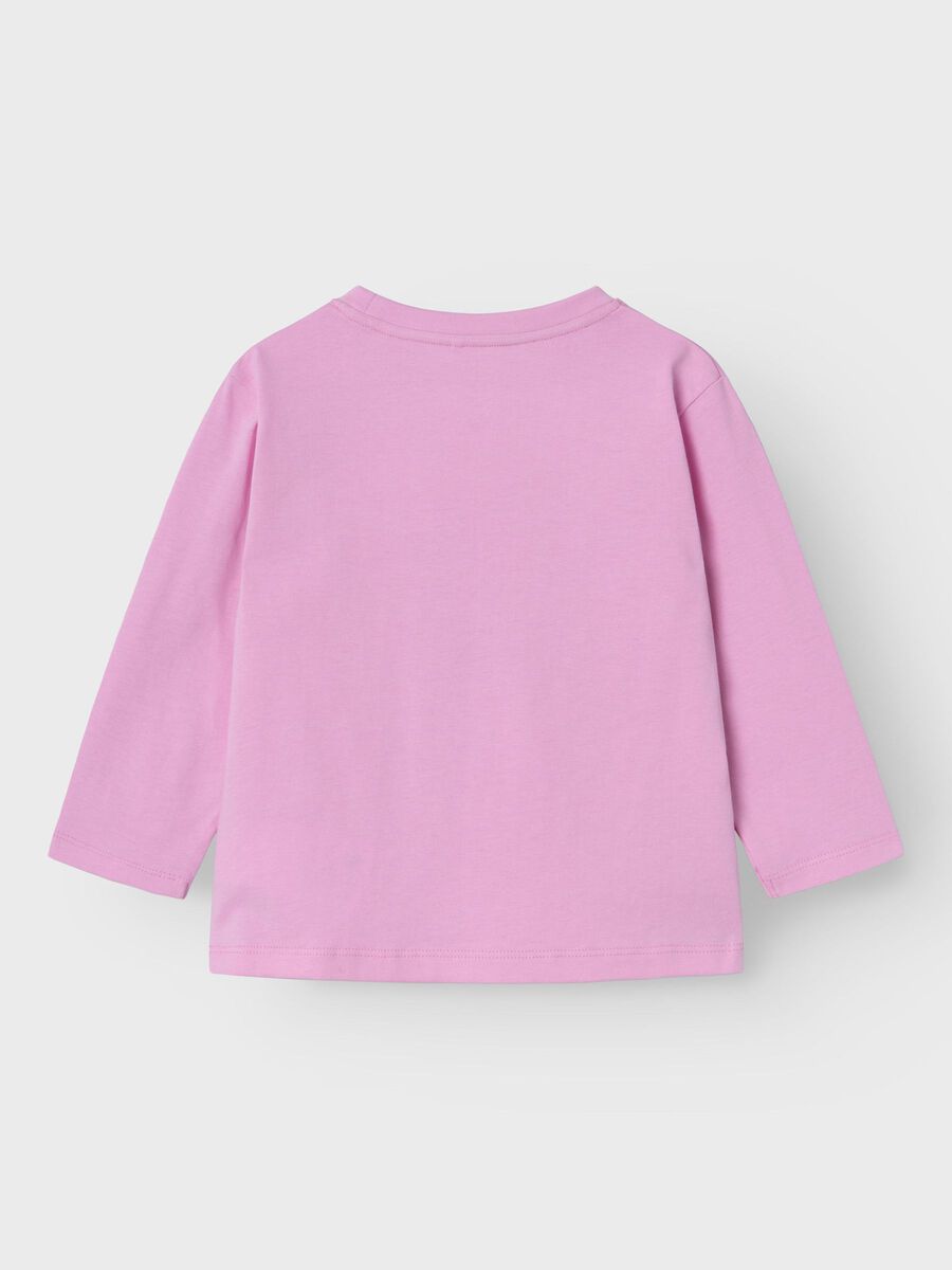 REGULAR FIT TOP MET LANGE MOUWEN