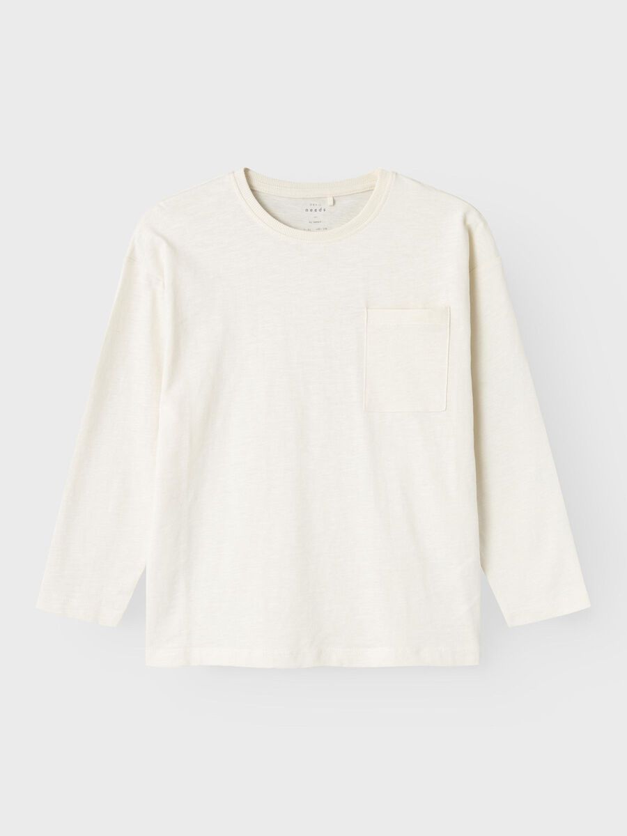 BOX FIT TOP MET LANGE MOUWEN