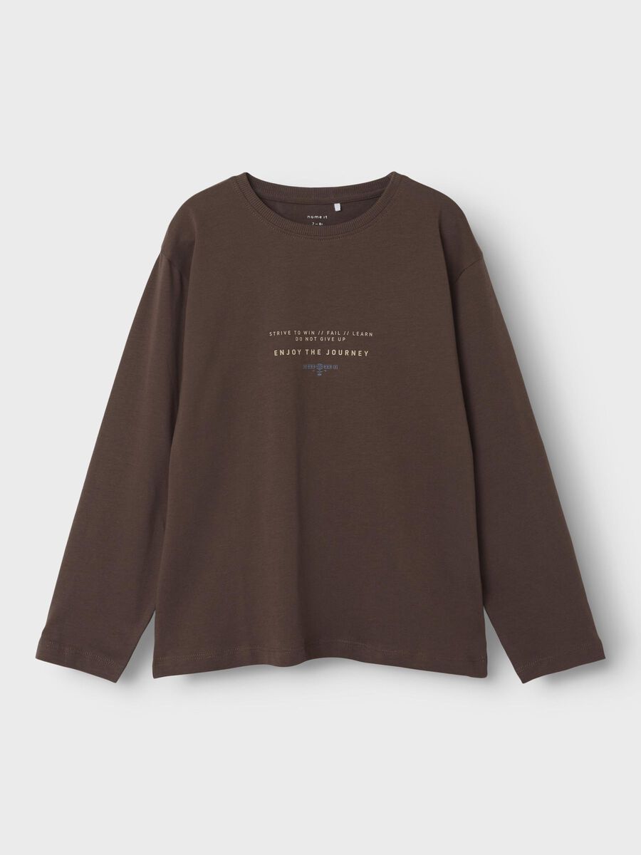 REGULAR FIT TOP MET LANGE MOUWEN