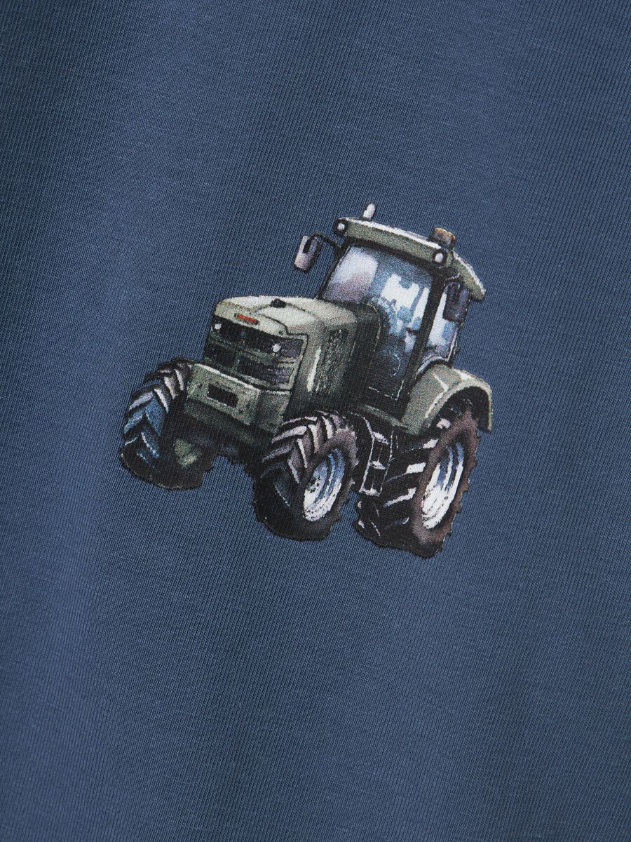 REGULAR FIT TOP MET LANGE MOUWEN