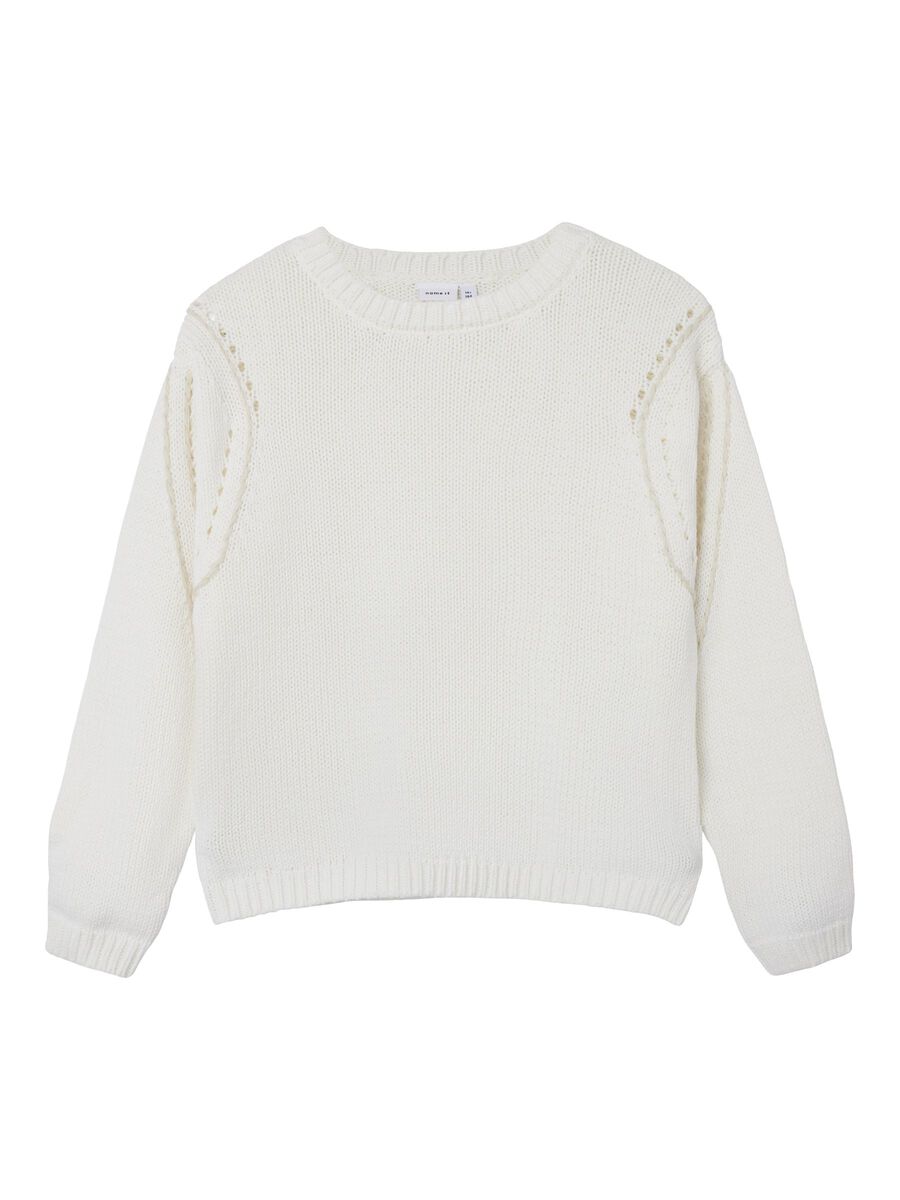 RELAXED FIT GEBREIDE TRUI