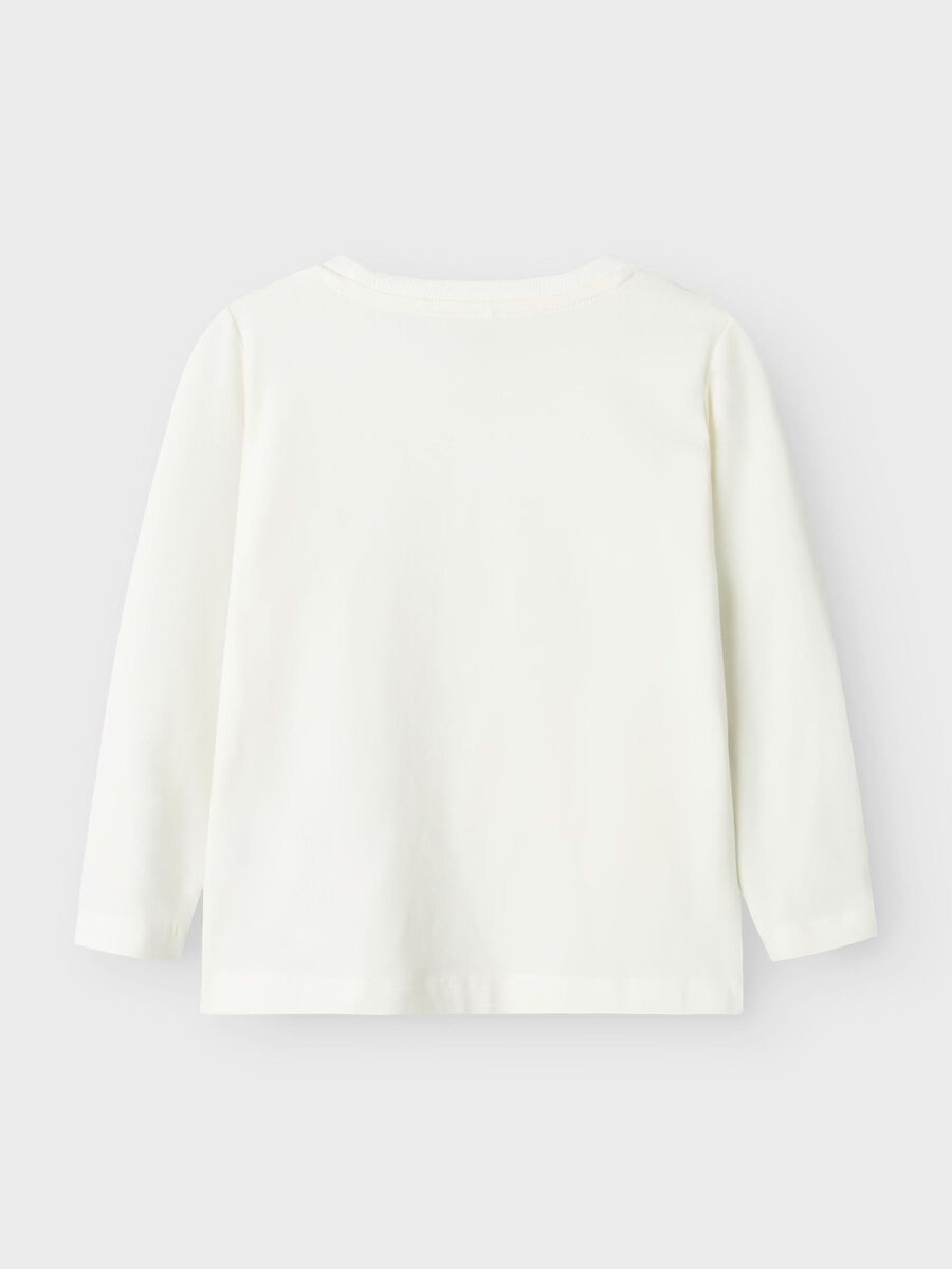 REGULAR FIT TOP MET LANGE MOUWEN