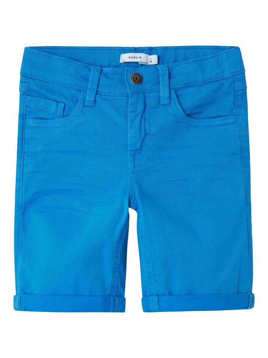 SLIM FIT TWILL SHORTS