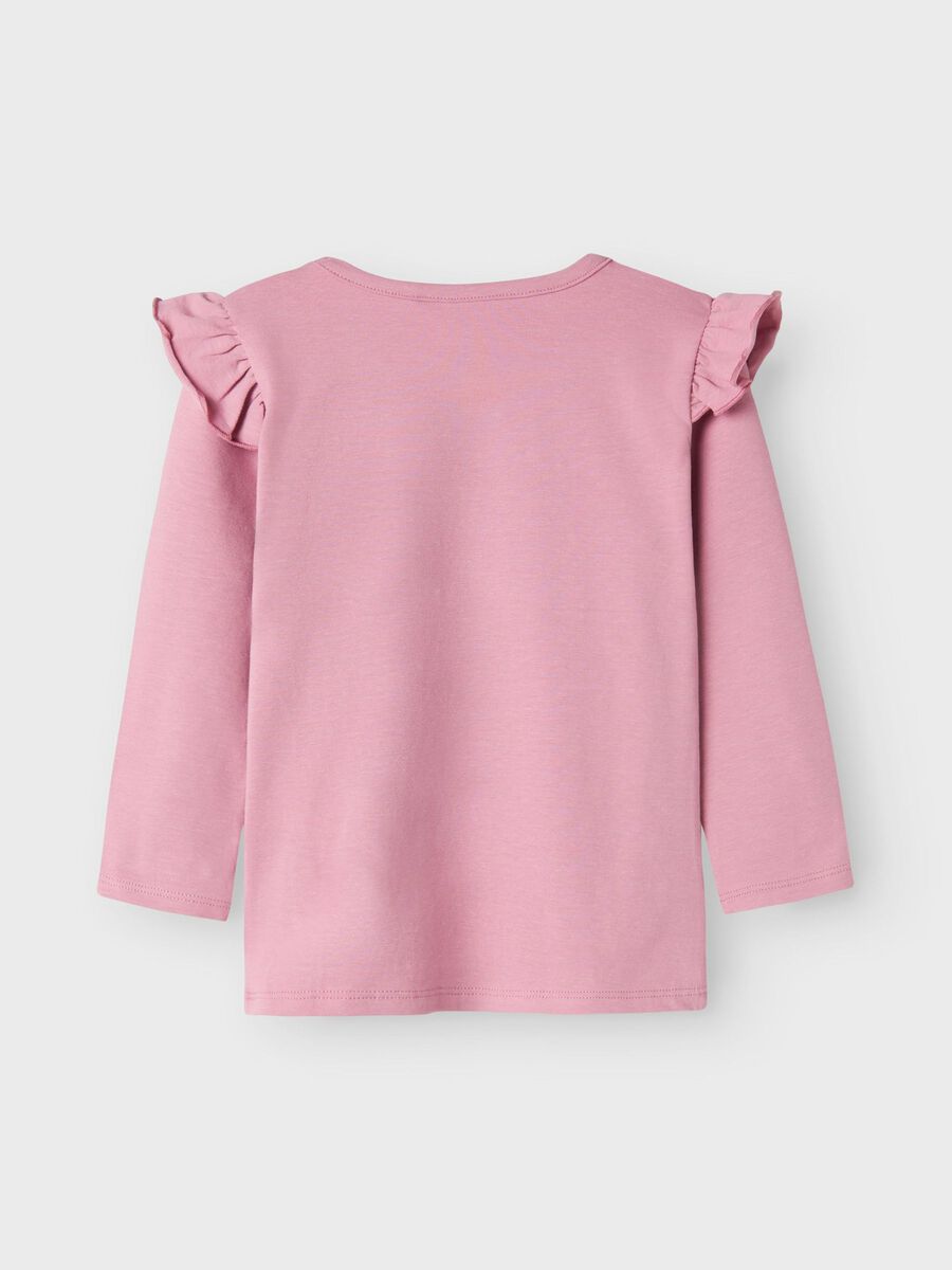 GABBY'S POPPENHUIS TOP MET LANGE MOUWEN