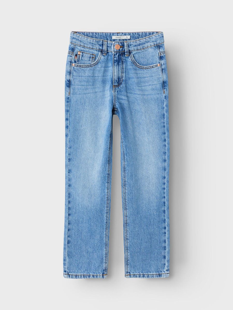STRAIGHT LEG JEANS