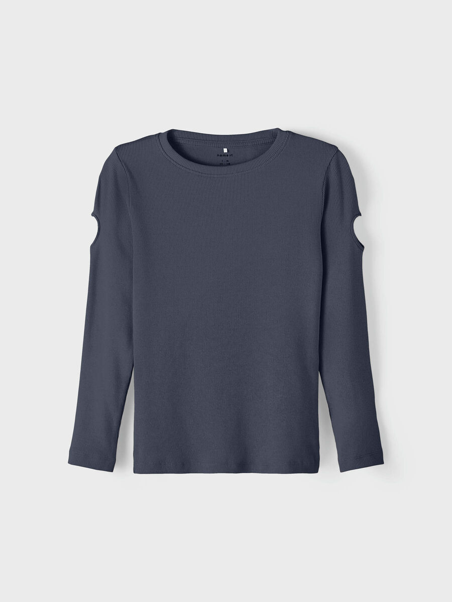 - SLIM TOP MET LANGE MOUWEN