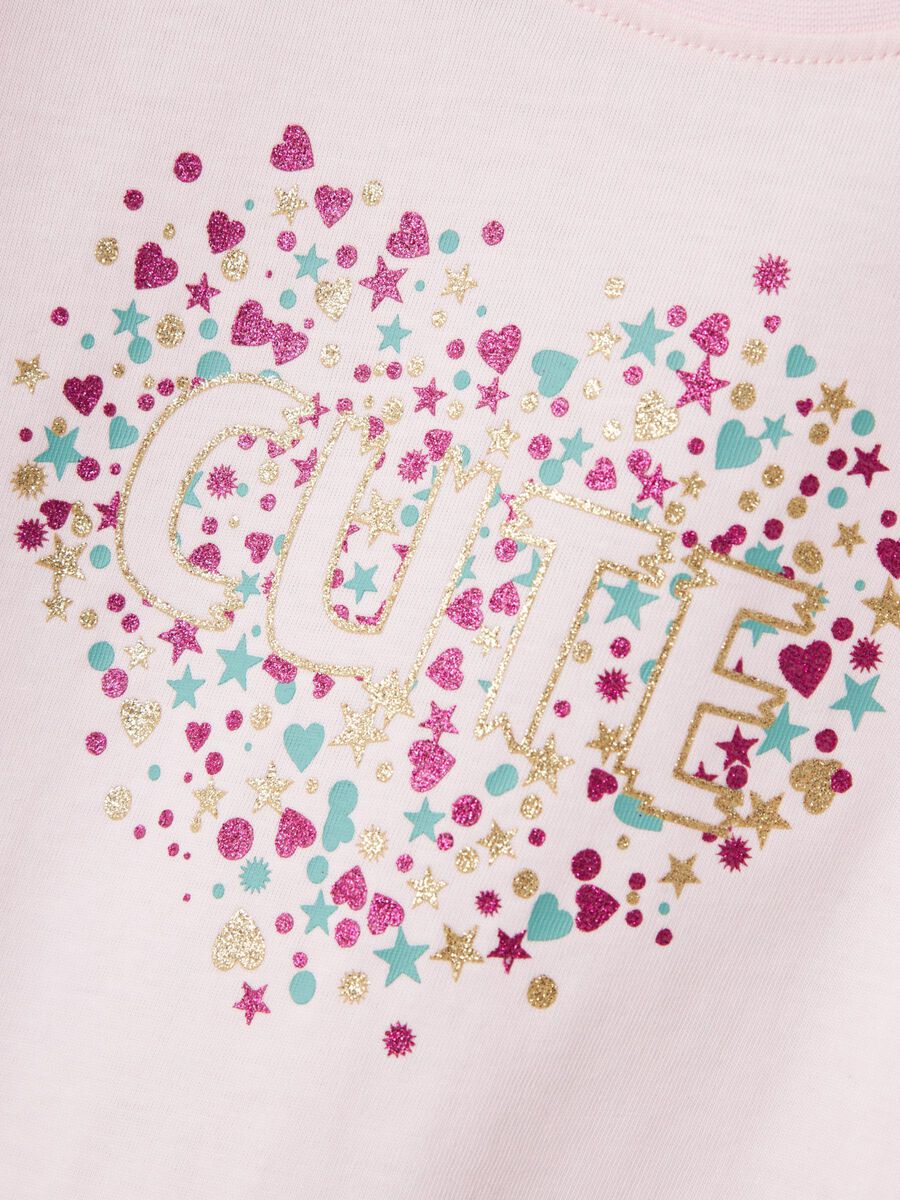 LOOSE FIT TOP MET LANGE MOUWEN