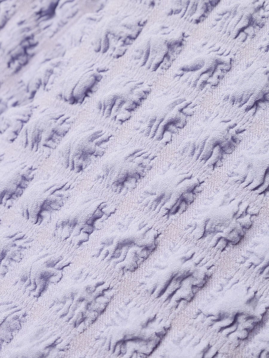 REGULAR FIT TOP MET LANGE MOUWEN