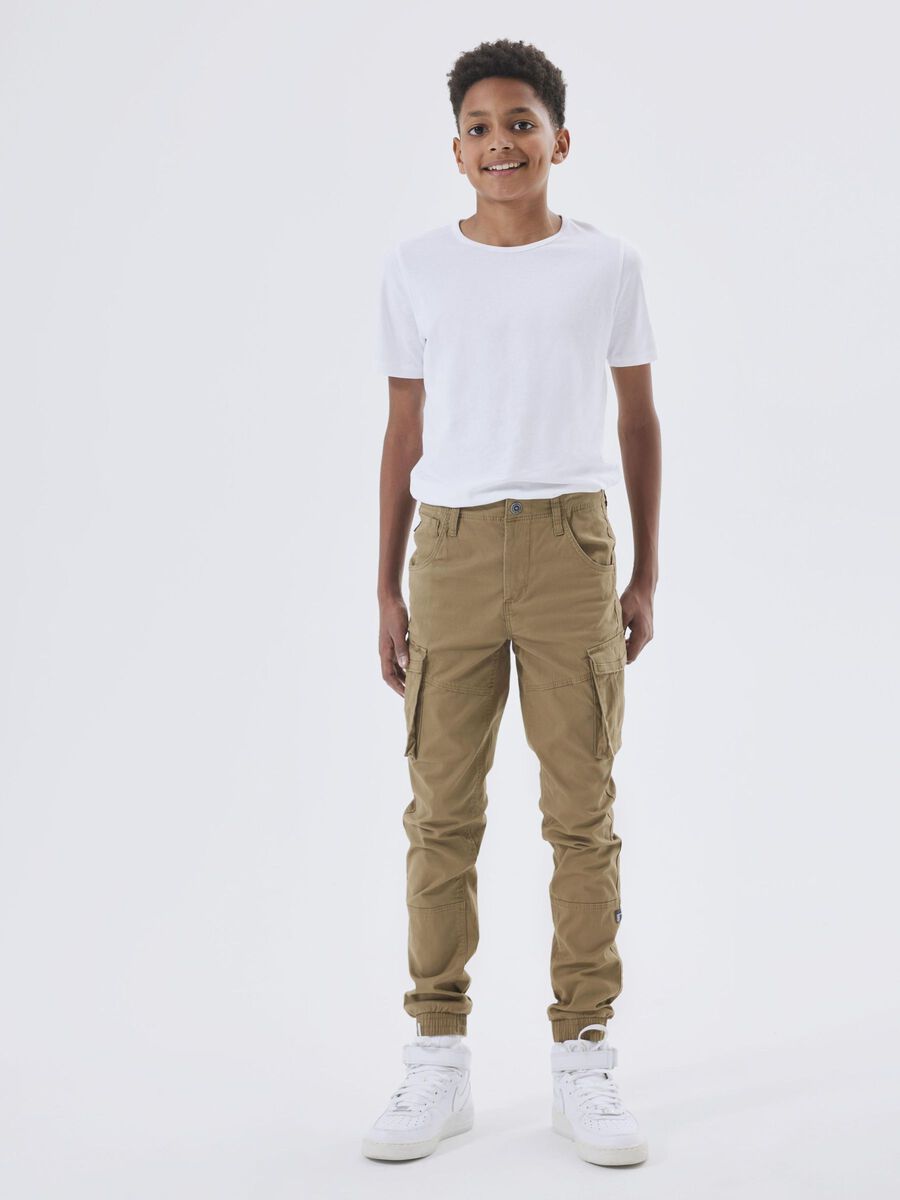 REGULAR FIT CARGO BROEK