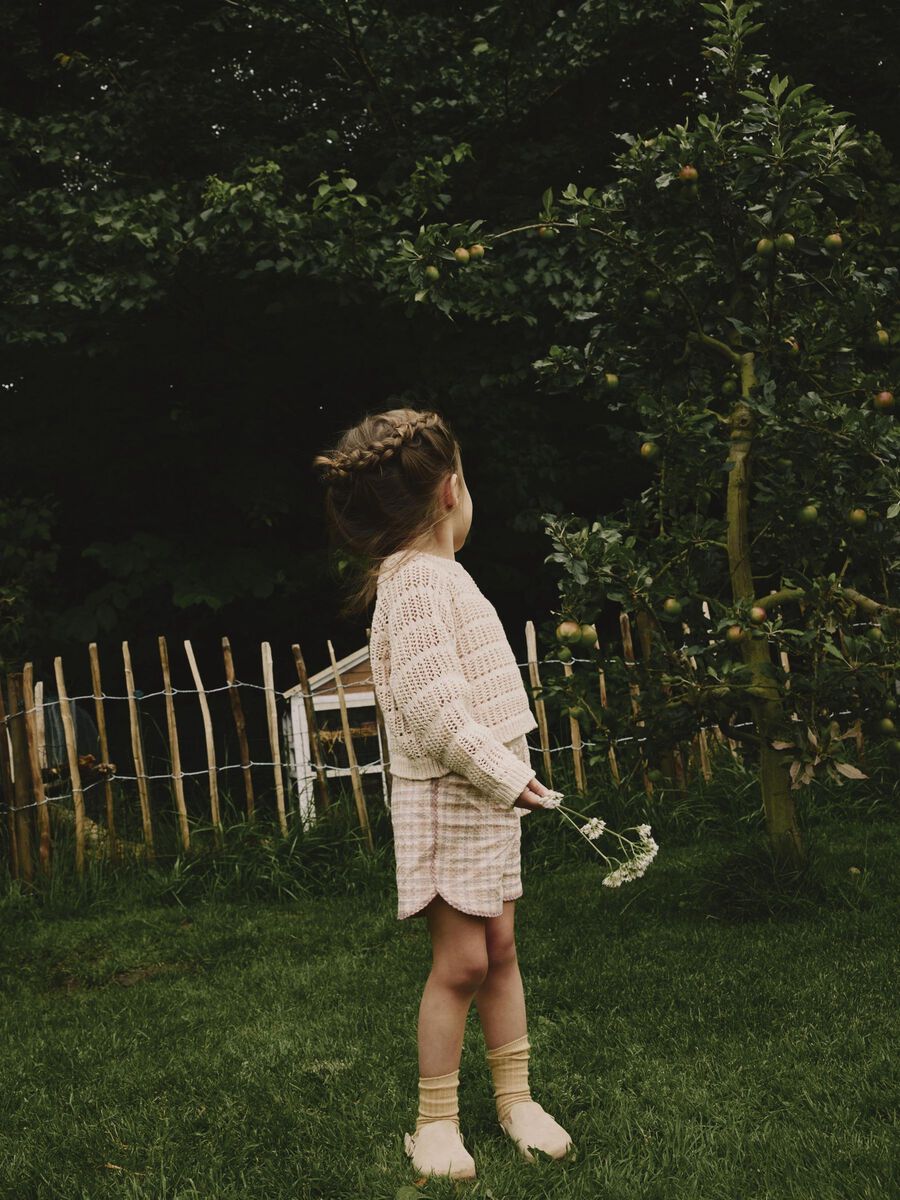 LOOSE FIT GEBREIDE TOP