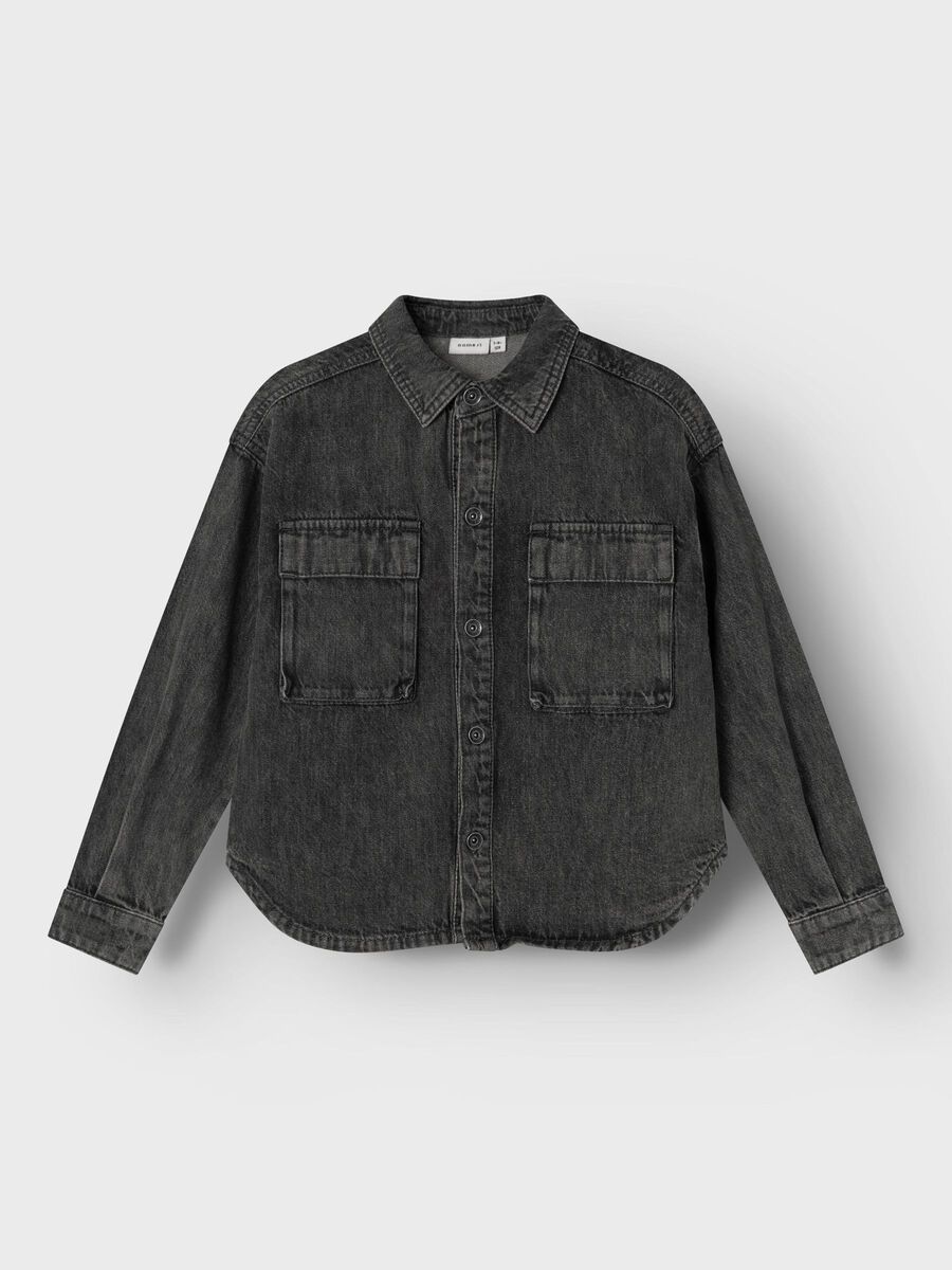 DENIM OVERHEMD