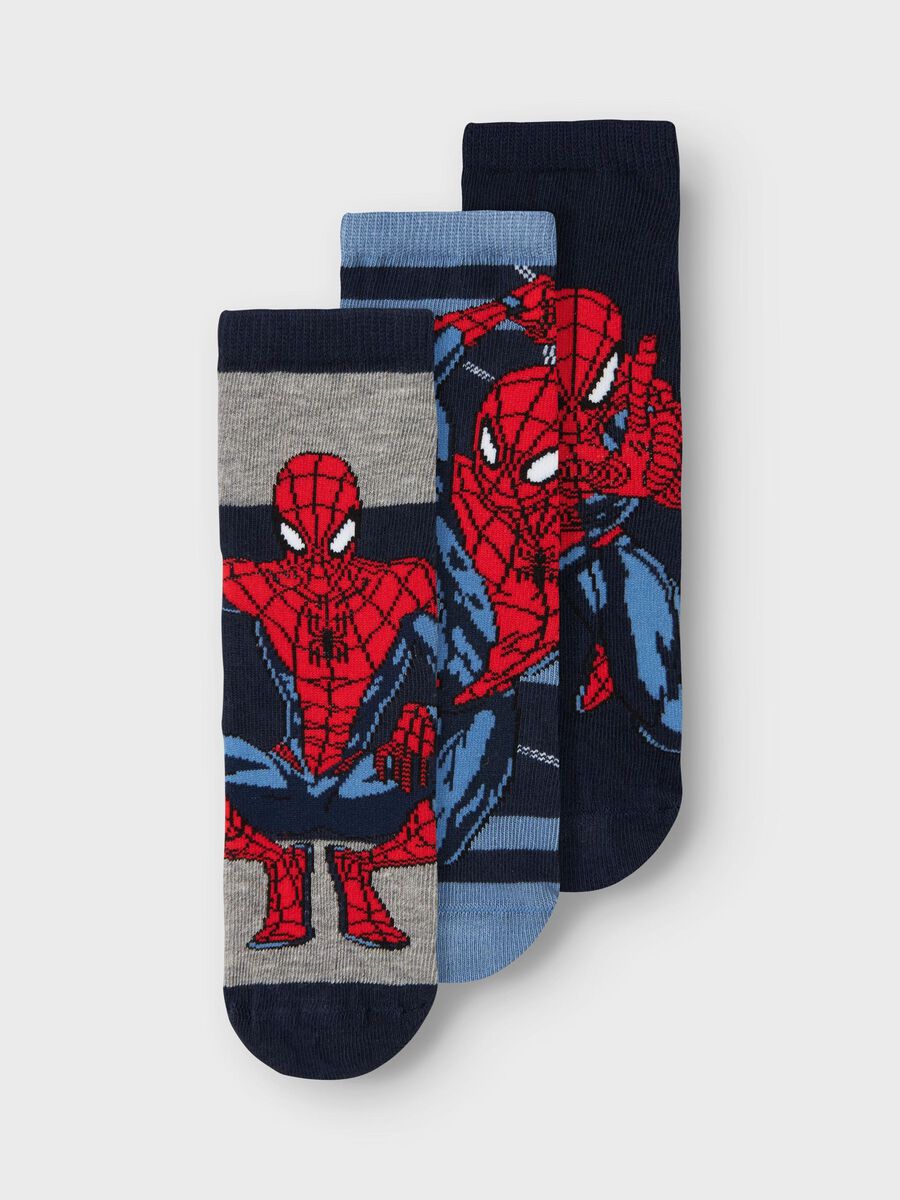 3-PACK SPIDERMAN SOKKEN