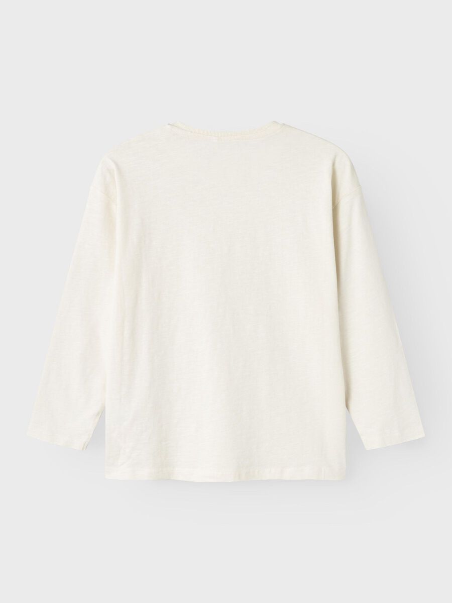 BOX FIT TOP MET LANGE MOUWEN