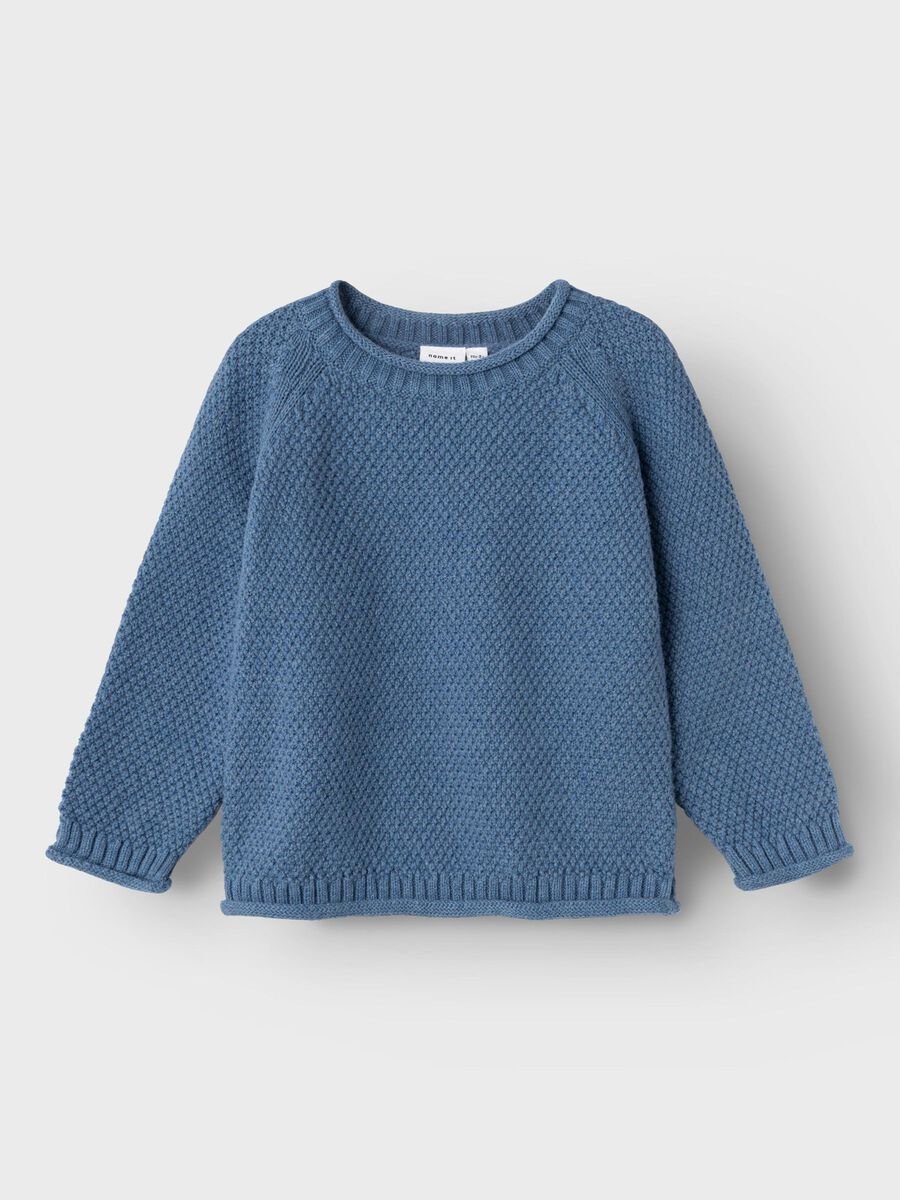 REGULAR FIT GEBREIDE TRUI