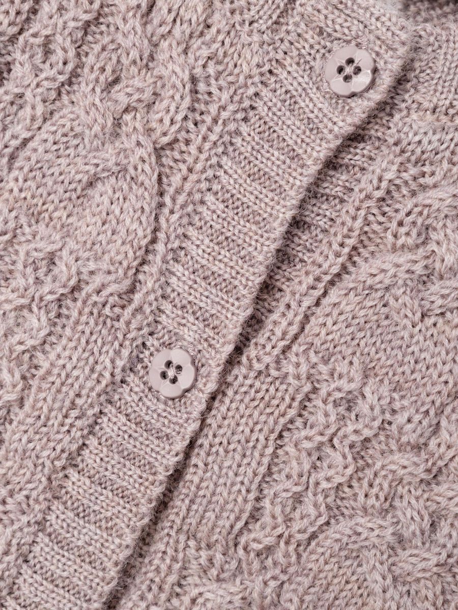 MERINOWOL GEBREID VEST