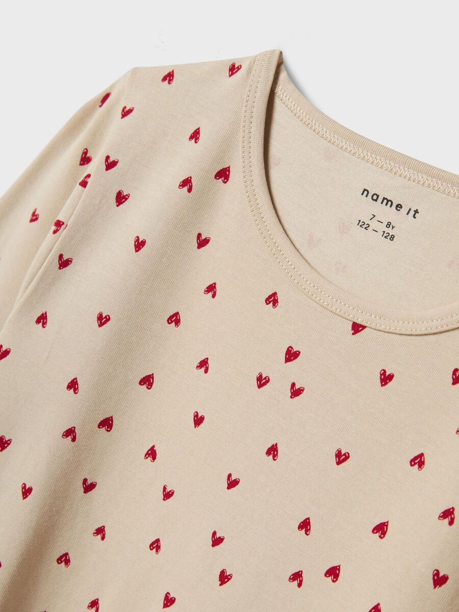 LANGE MOUWEN NACHTHEMD