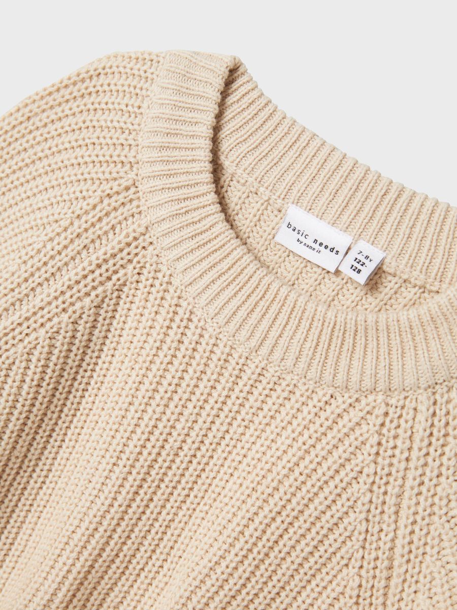 LOOSE FIT GEBREIDE TRUI