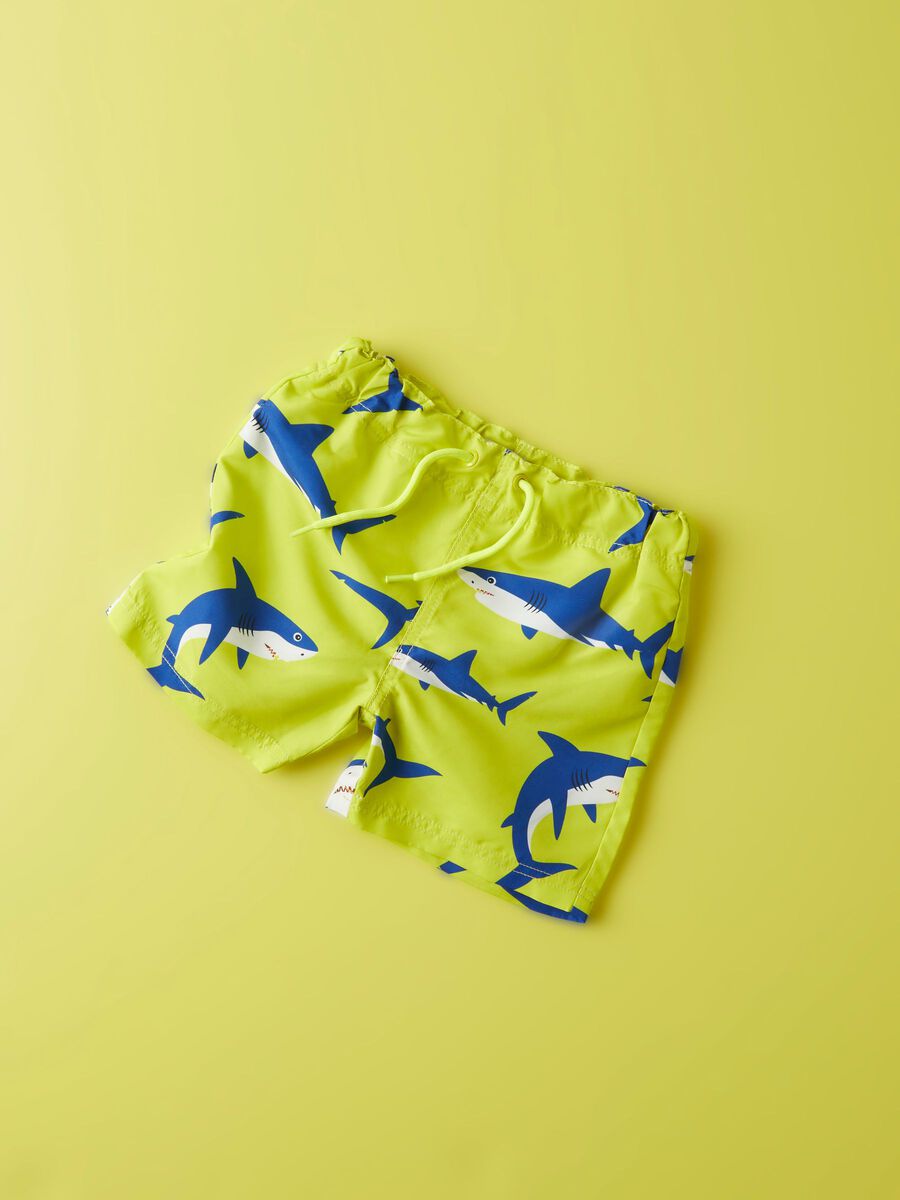 PRINT ZWEMSHORTS