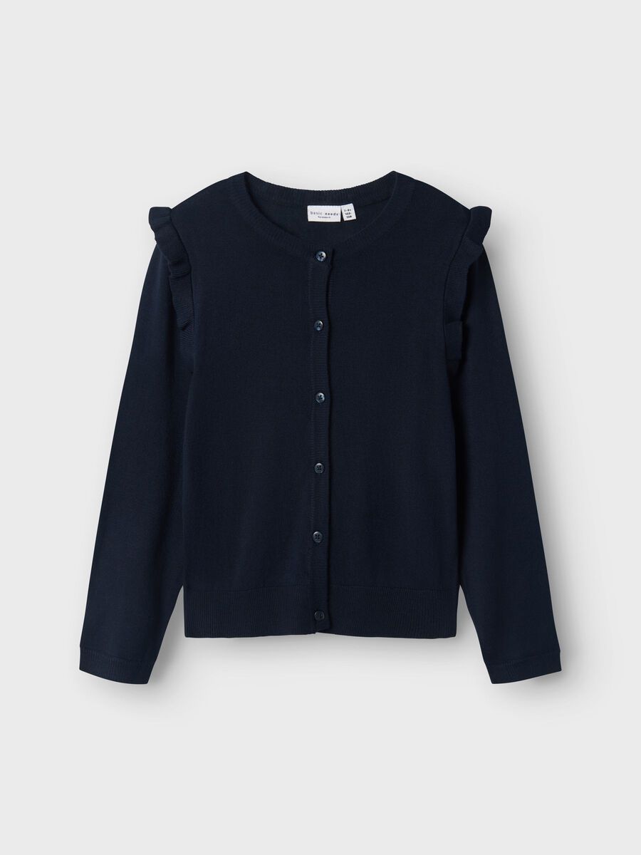 LANGE MOUWEN GEBREID VEST