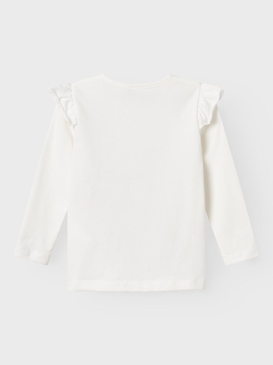 GABBY'S POPPENHUIS TOP MET LANGE MOUWEN