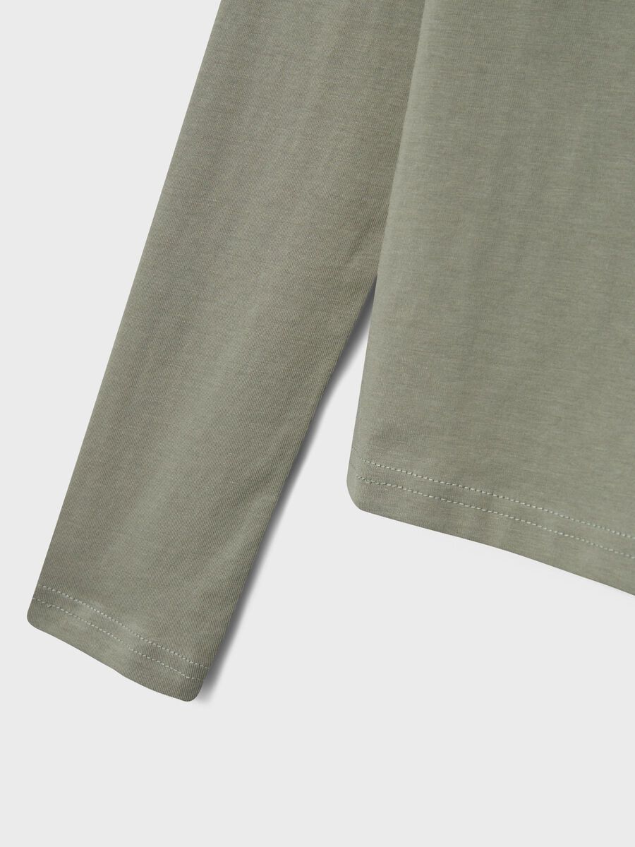 BIOLOGISCH KATOEN TOP MET LANGE MOUWEN