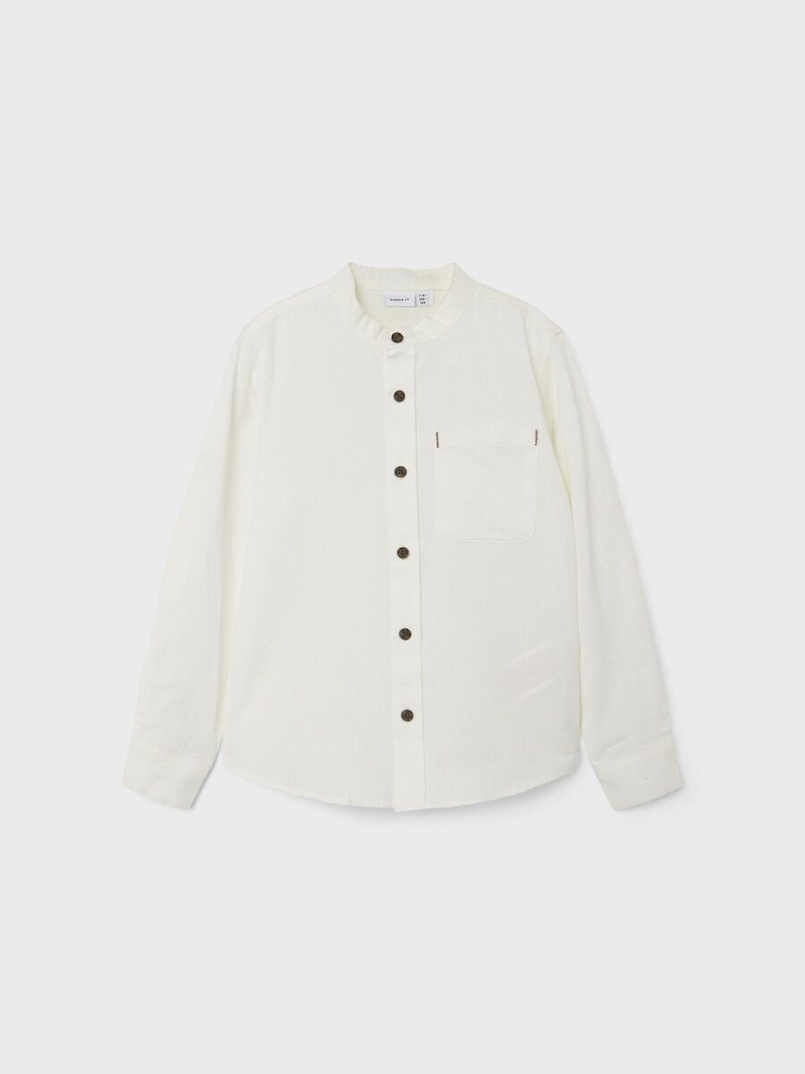 REGULAR FIT OVERHEMD MET LANGE MOUWEN