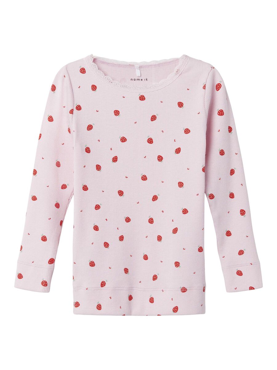 PRINT TOP MET LANGE MOUWEN