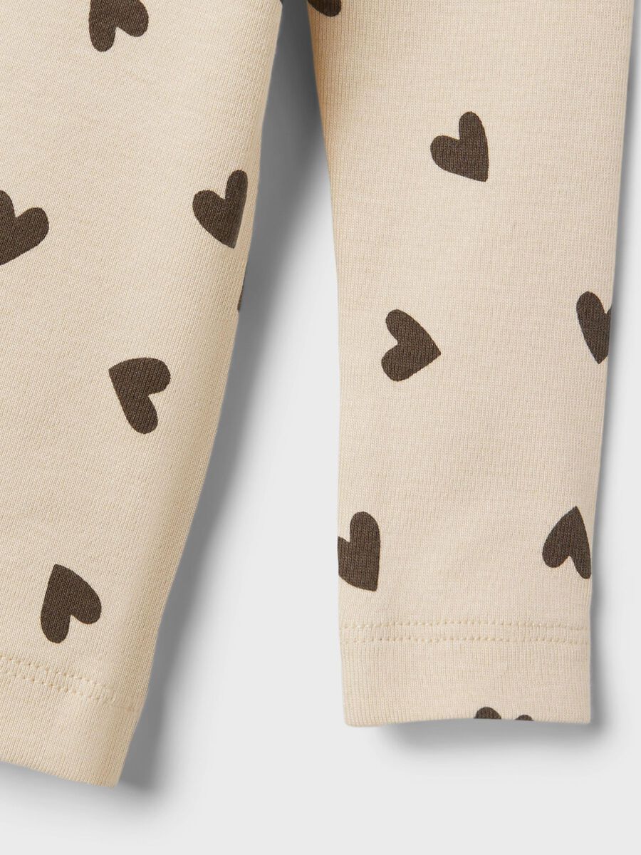 SLIM FIT TOP MET LANGE MOUWEN