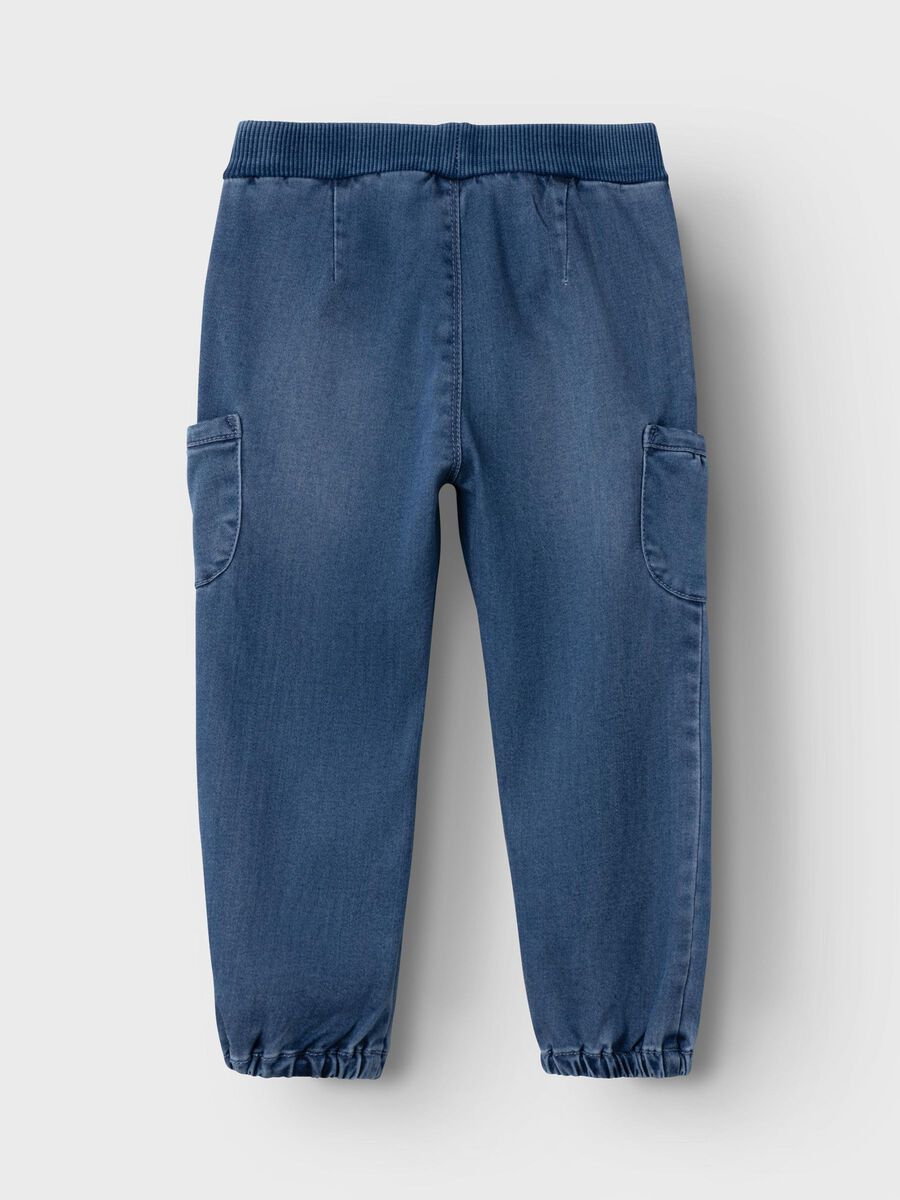 REGULAR FIT CARGO JEANS