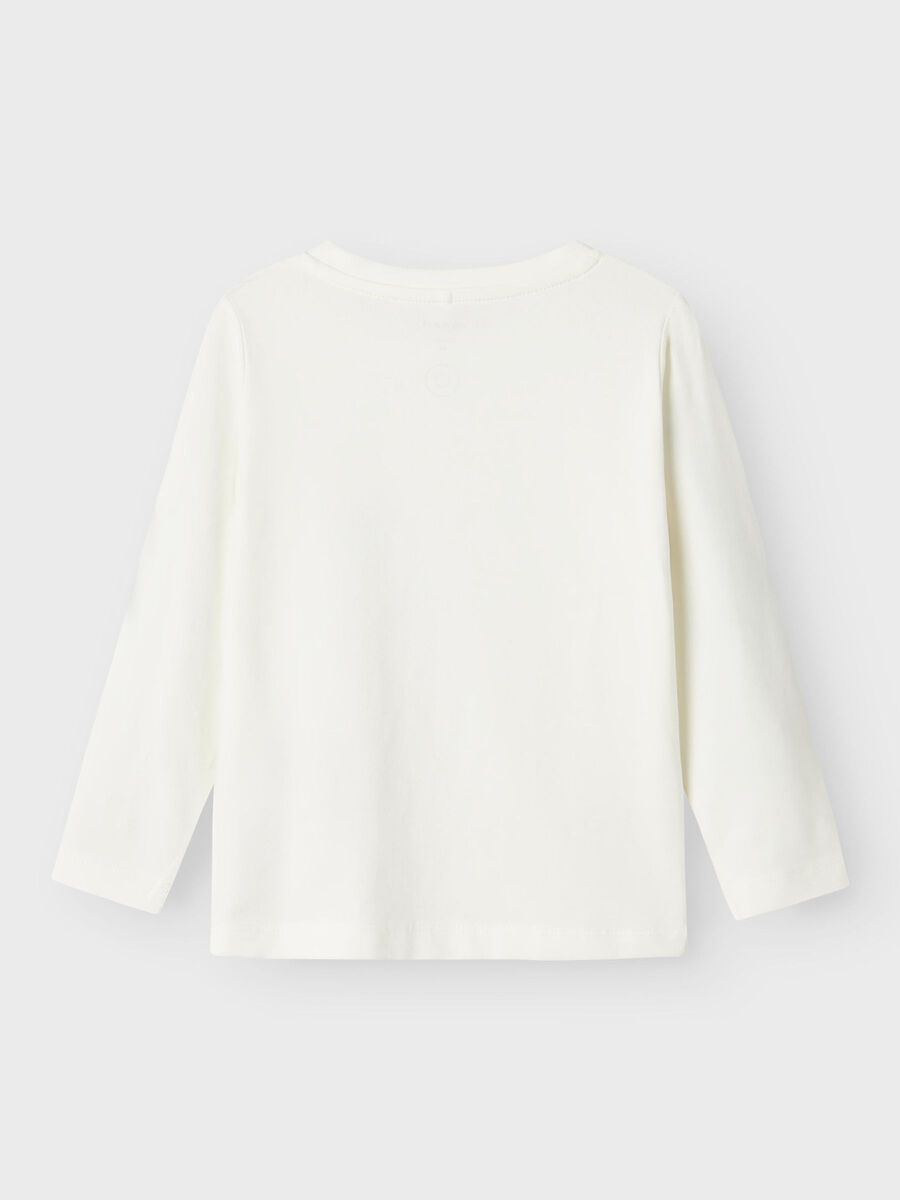 GLITTER TOP MET LANGE MOUWEN