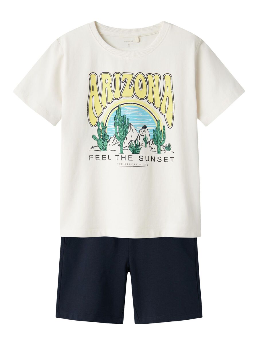 REGULAR FIT SHORT SET