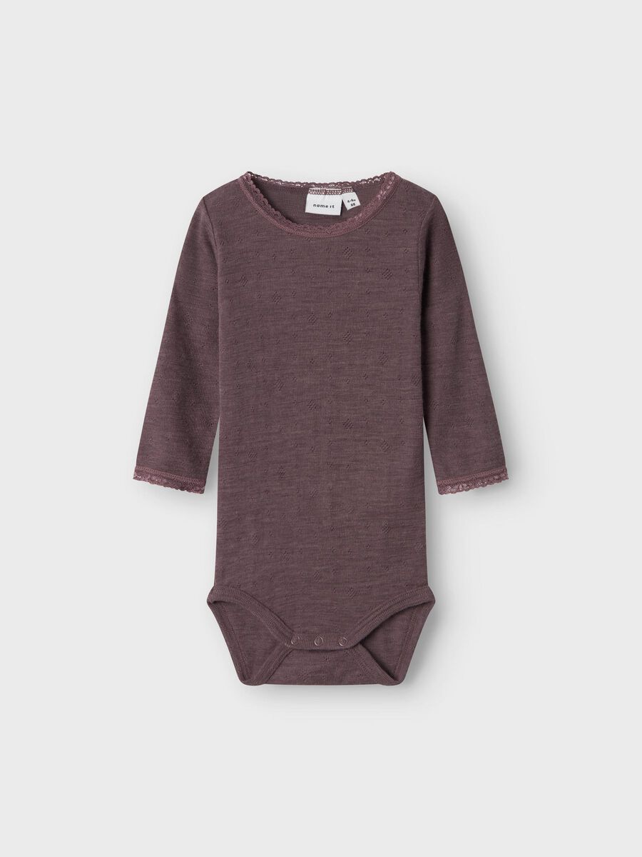 MERINO WOL ROMPER
